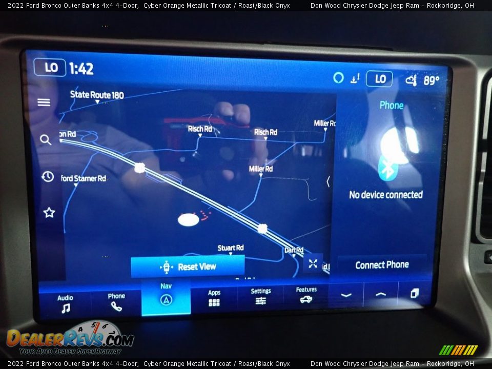 Navigation of 2022 Ford Bronco Outer Banks 4x4 4-Door Photo #4