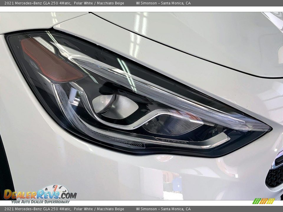 2021 Mercedes-Benz GLA 250 4Matic Polar White / Macchiato Beige Photo #27