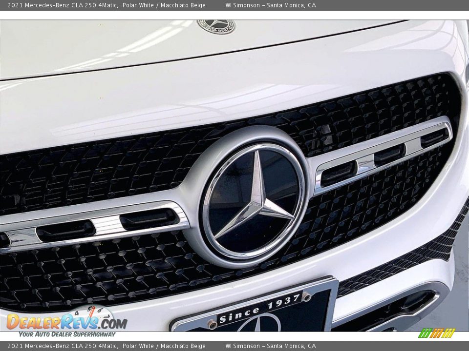 2021 Mercedes-Benz GLA 250 4Matic Polar White / Macchiato Beige Photo #29