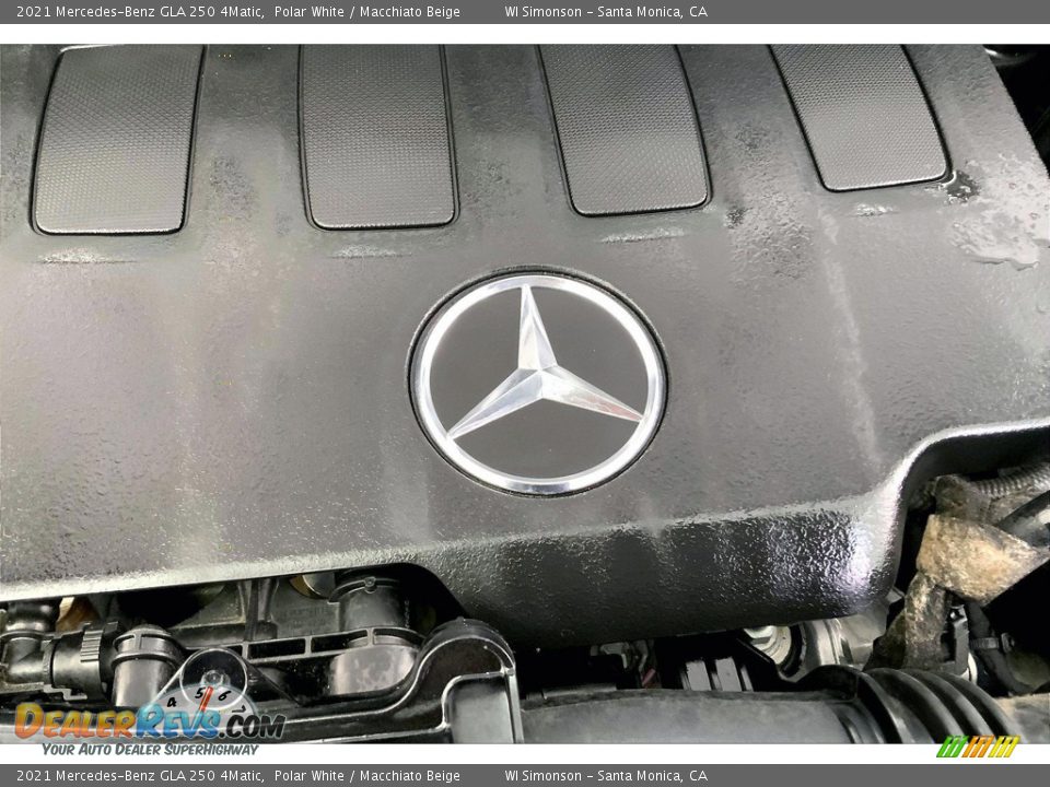 2021 Mercedes-Benz GLA 250 4Matic Polar White / Macchiato Beige Photo #31
