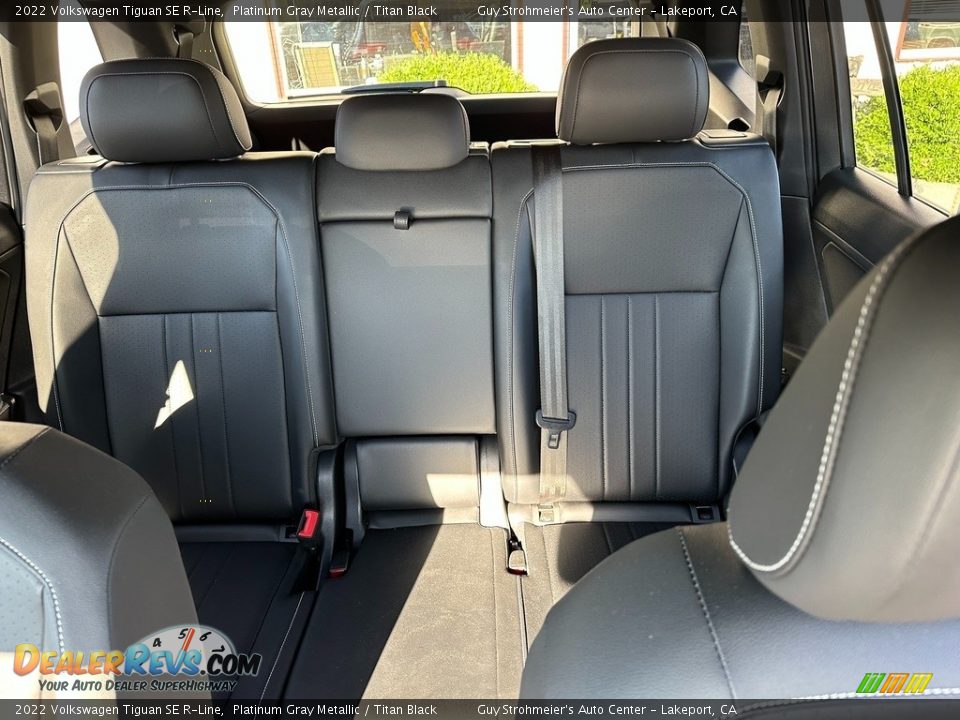 Rear Seat of 2022 Volkswagen Tiguan SE R-Line Photo #17