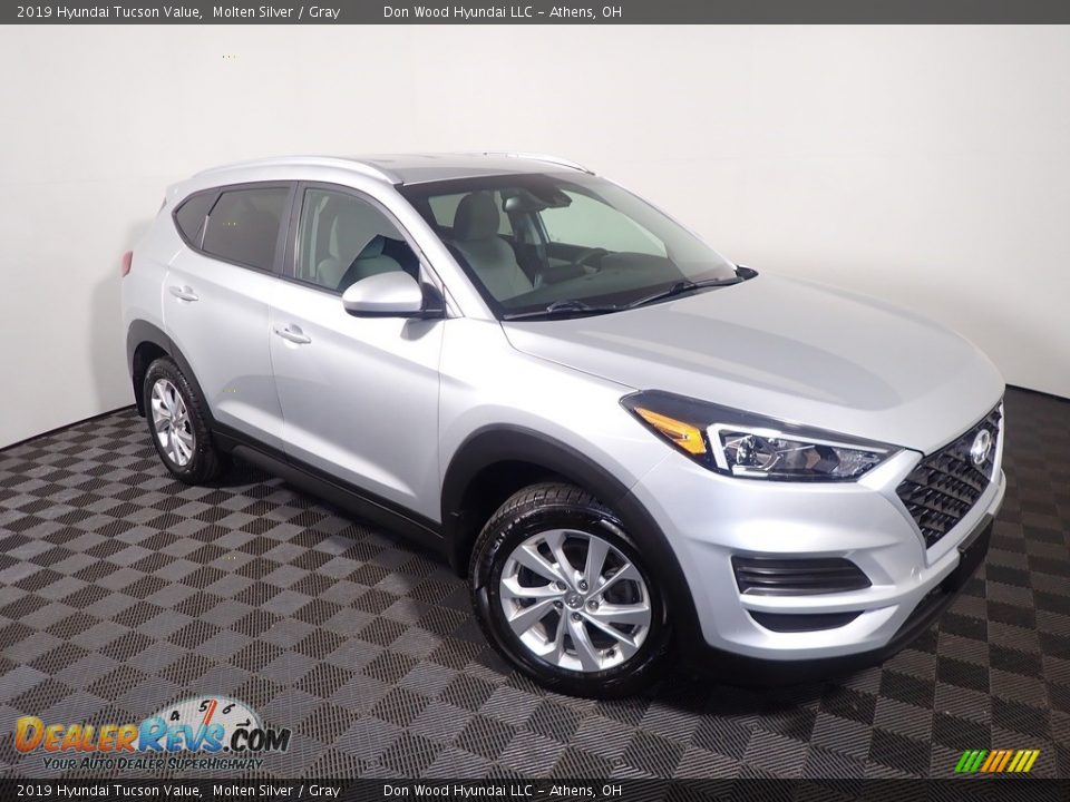 2019 Hyundai Tucson Value Molten Silver / Gray Photo #3