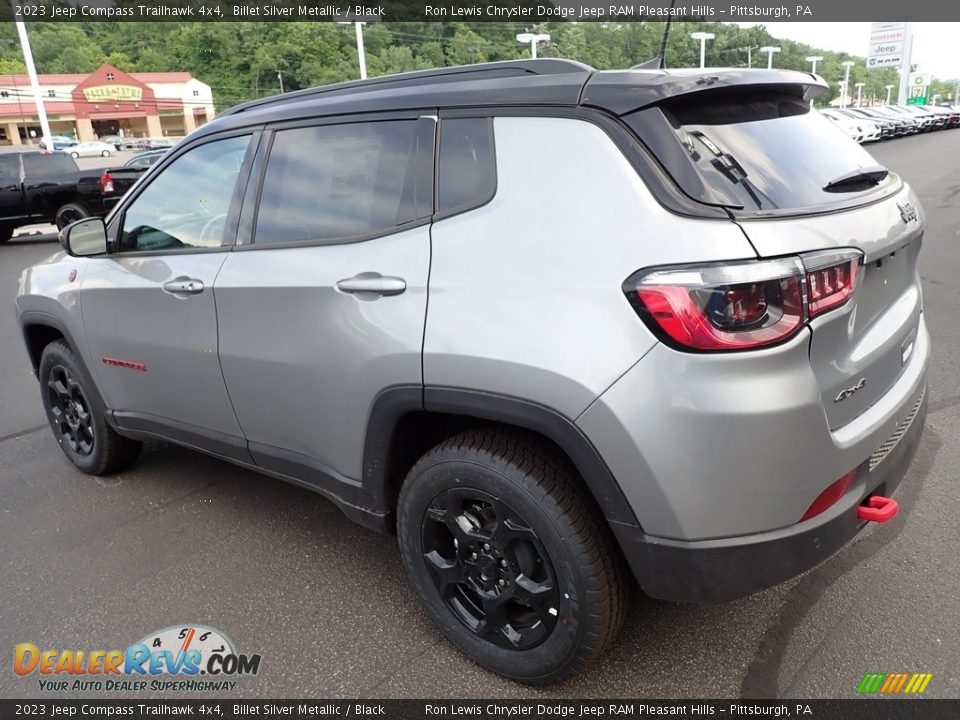 2023 Jeep Compass Trailhawk 4x4 Billet Silver Metallic / Black Photo #3