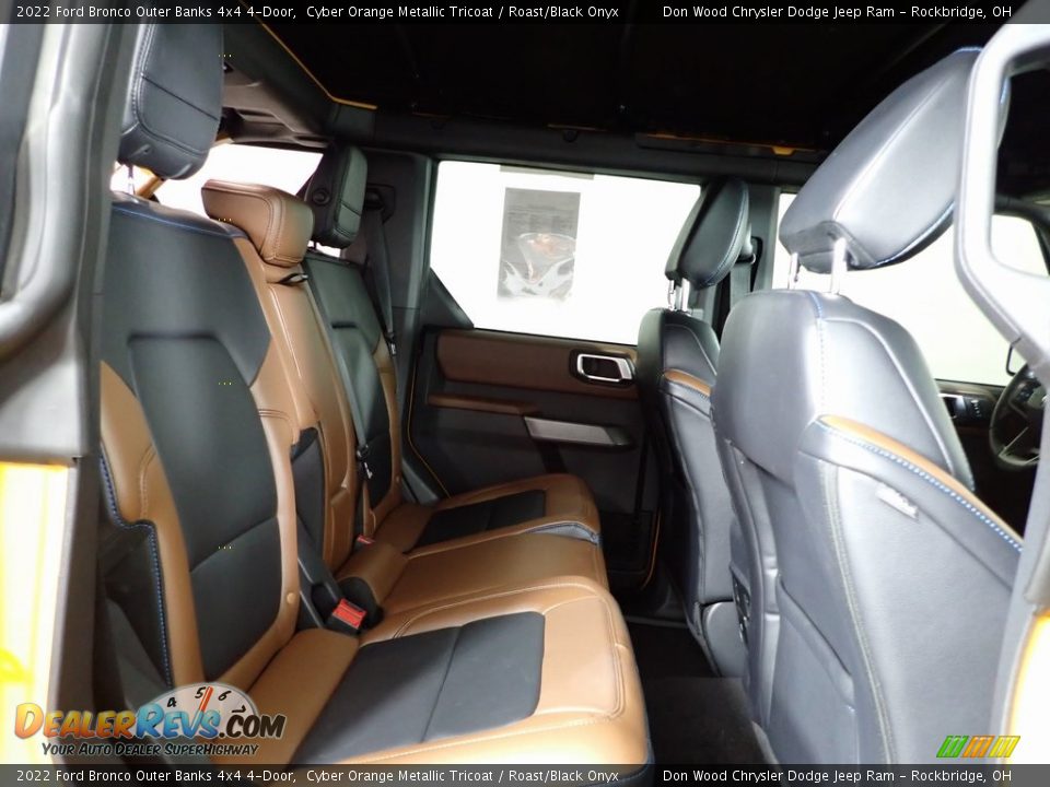 Rear Seat of 2022 Ford Bronco Outer Banks 4x4 4-Door Photo #31