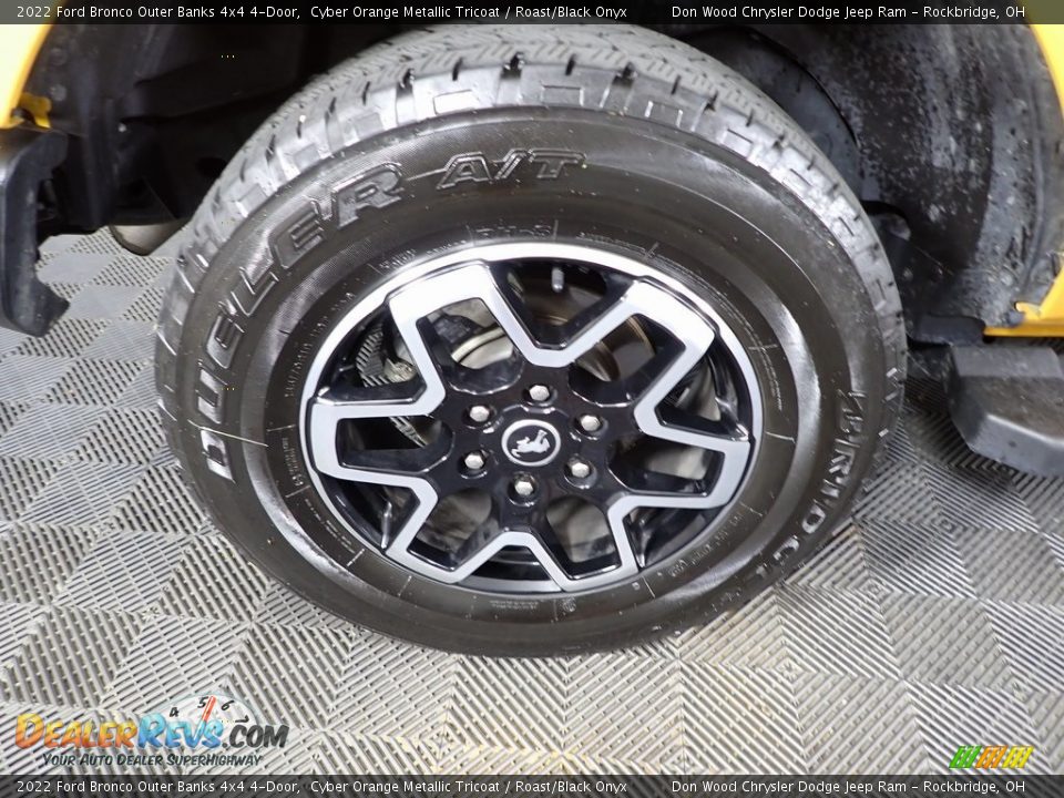 2022 Ford Bronco Outer Banks 4x4 4-Door Wheel Photo #32