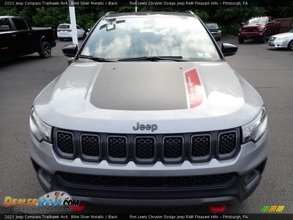 2023 Jeep Compass Trailhawk 4x4 Billet Silver Metallic / Black Photo #9