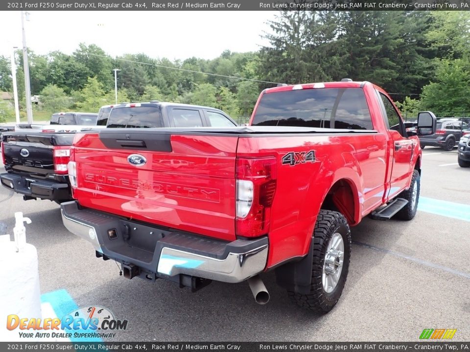 Race Red 2021 Ford F250 Super Duty XL Regular Cab 4x4 Photo #4