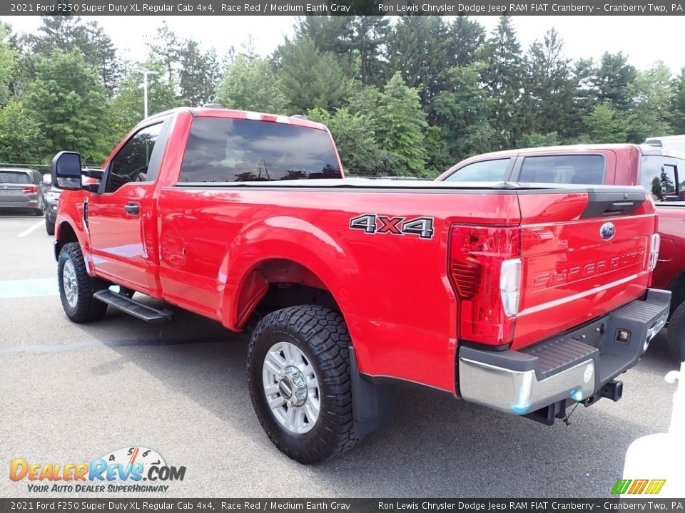 Race Red 2021 Ford F250 Super Duty XL Regular Cab 4x4 Photo #6