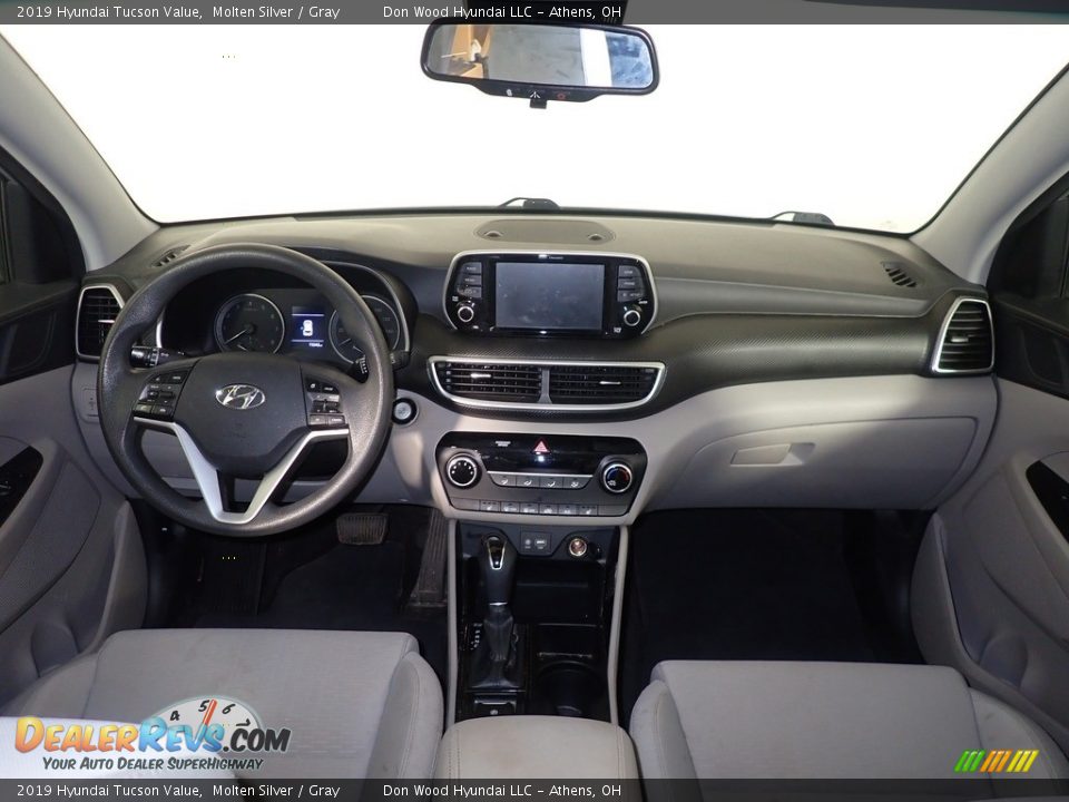 2019 Hyundai Tucson Value Molten Silver / Gray Photo #20