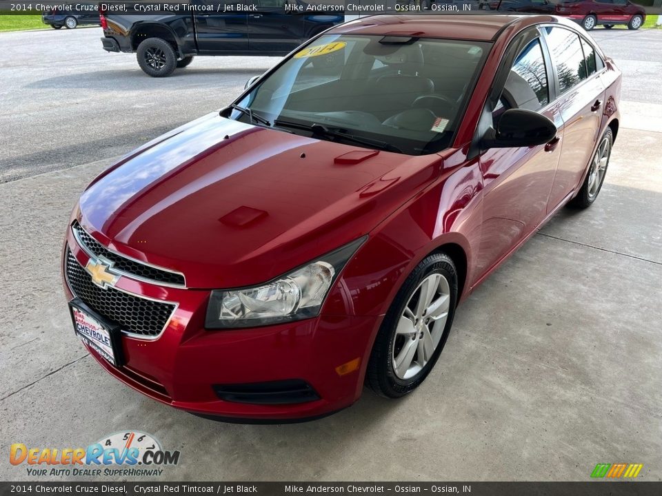 2014 Chevrolet Cruze Diesel Crystal Red Tintcoat / Jet Black Photo #2