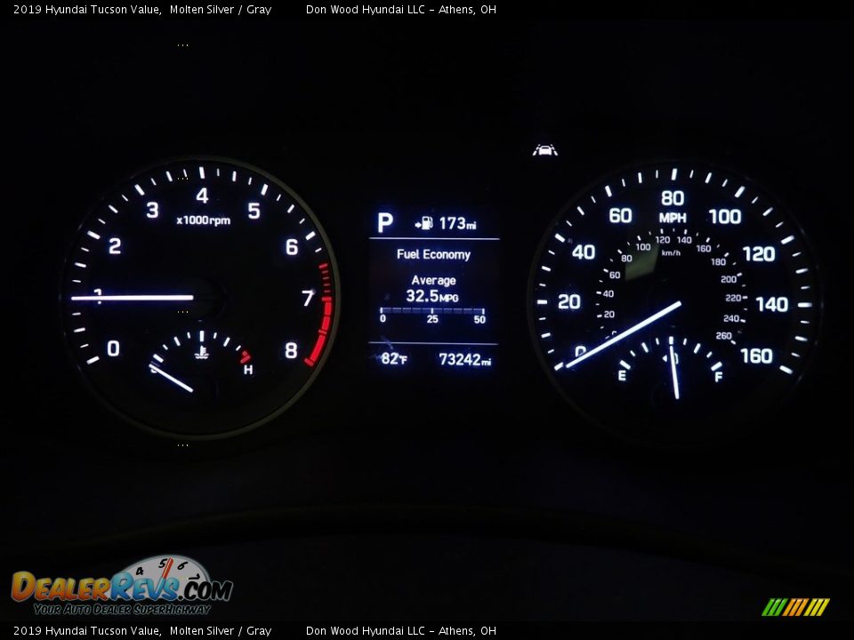 2019 Hyundai Tucson Value Molten Silver / Gray Photo #23