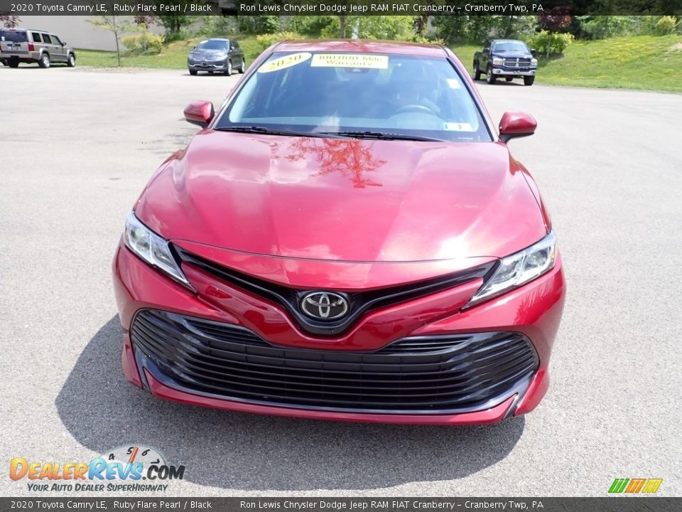 2020 Toyota Camry LE Ruby Flare Pearl / Black Photo #3