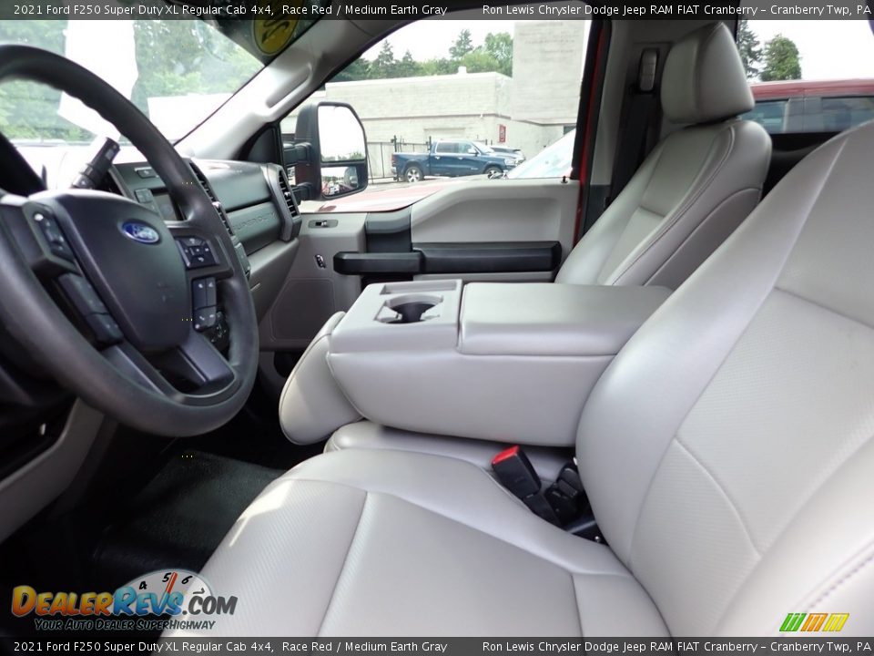 Front Seat of 2021 Ford F250 Super Duty XL Regular Cab 4x4 Photo #14