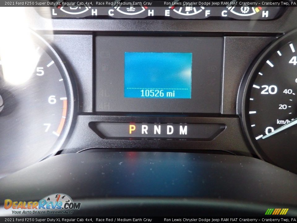 2021 Ford F250 Super Duty XL Regular Cab 4x4 Gauges Photo #15