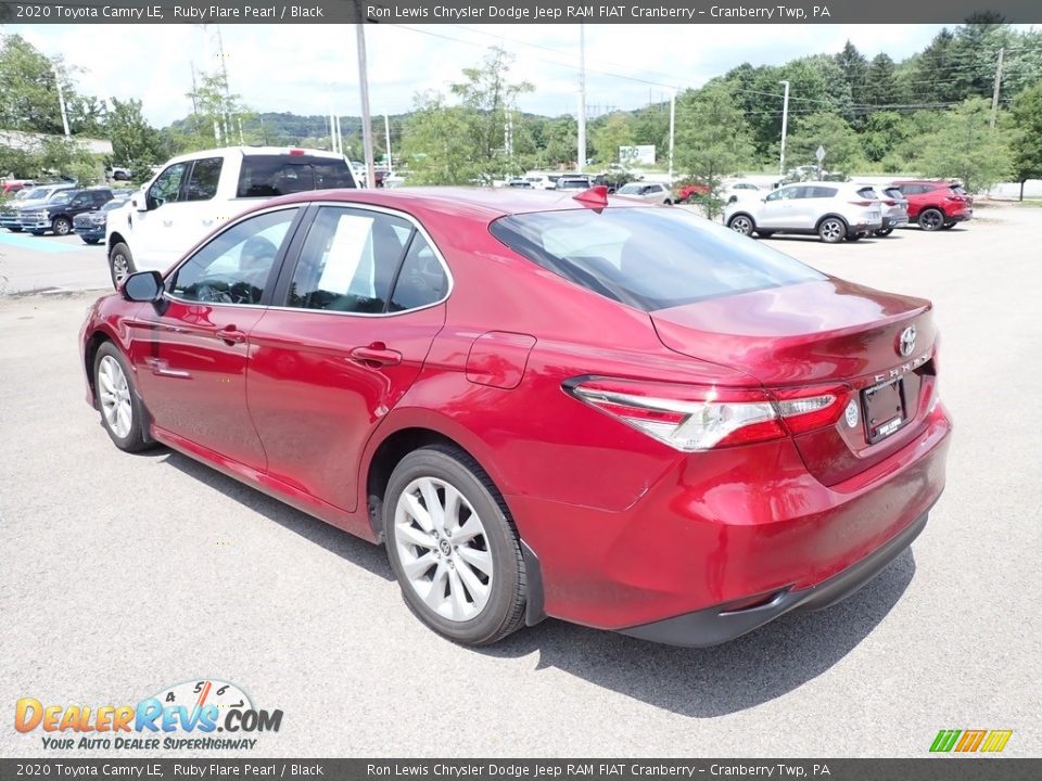 2020 Toyota Camry LE Ruby Flare Pearl / Black Photo #6