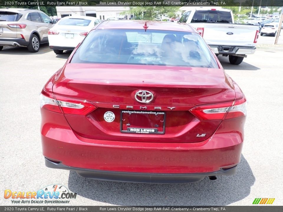 2020 Toyota Camry LE Ruby Flare Pearl / Black Photo #7