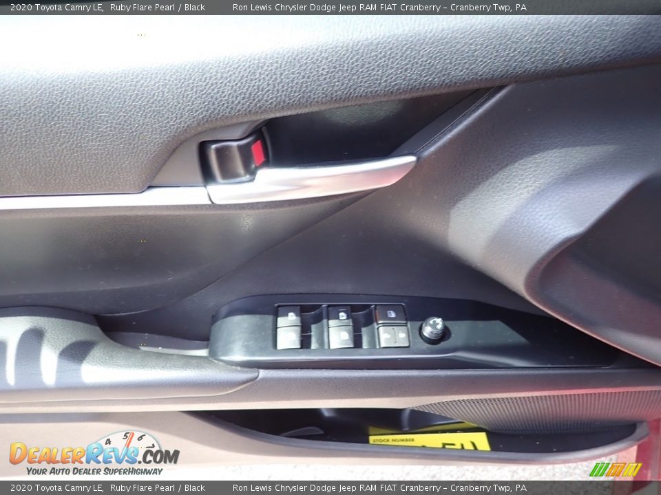 2020 Toyota Camry LE Ruby Flare Pearl / Black Photo #12