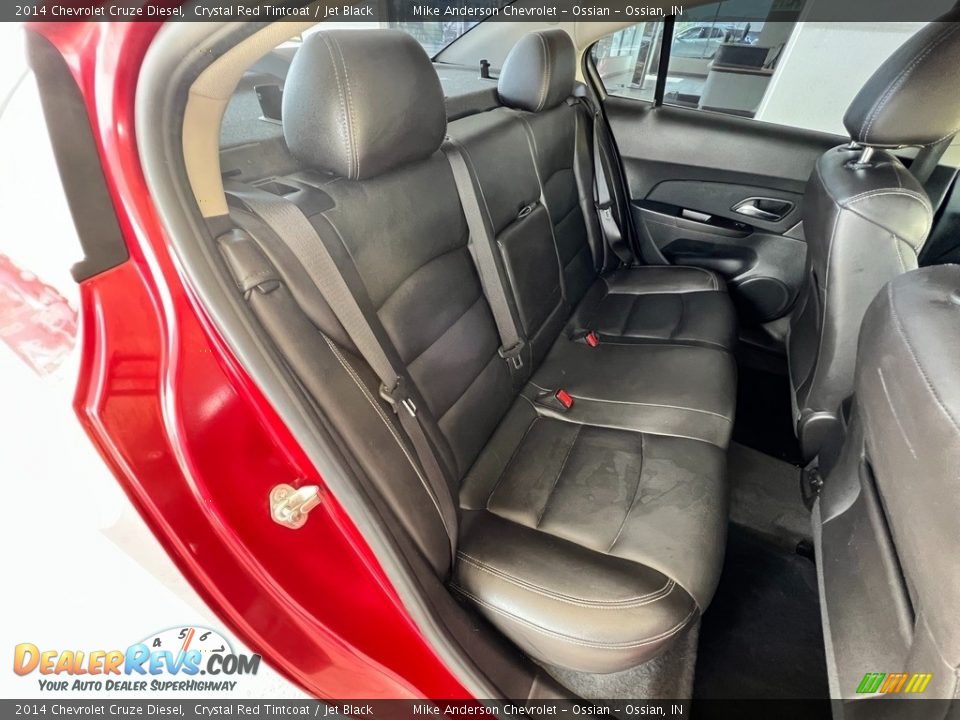 2014 Chevrolet Cruze Diesel Crystal Red Tintcoat / Jet Black Photo #24