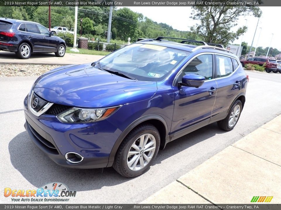 Caspian Blue Metallic 2019 Nissan Rogue Sport SV AWD Photo #4