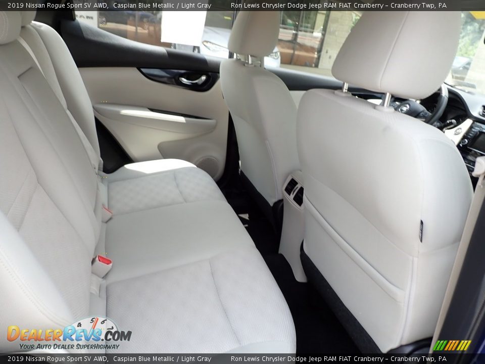 Rear Seat of 2019 Nissan Rogue Sport SV AWD Photo #10