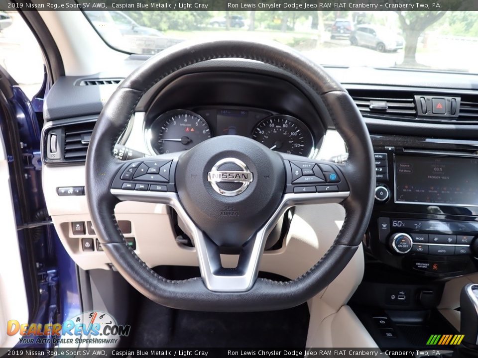 2019 Nissan Rogue Sport SV AWD Steering Wheel Photo #19