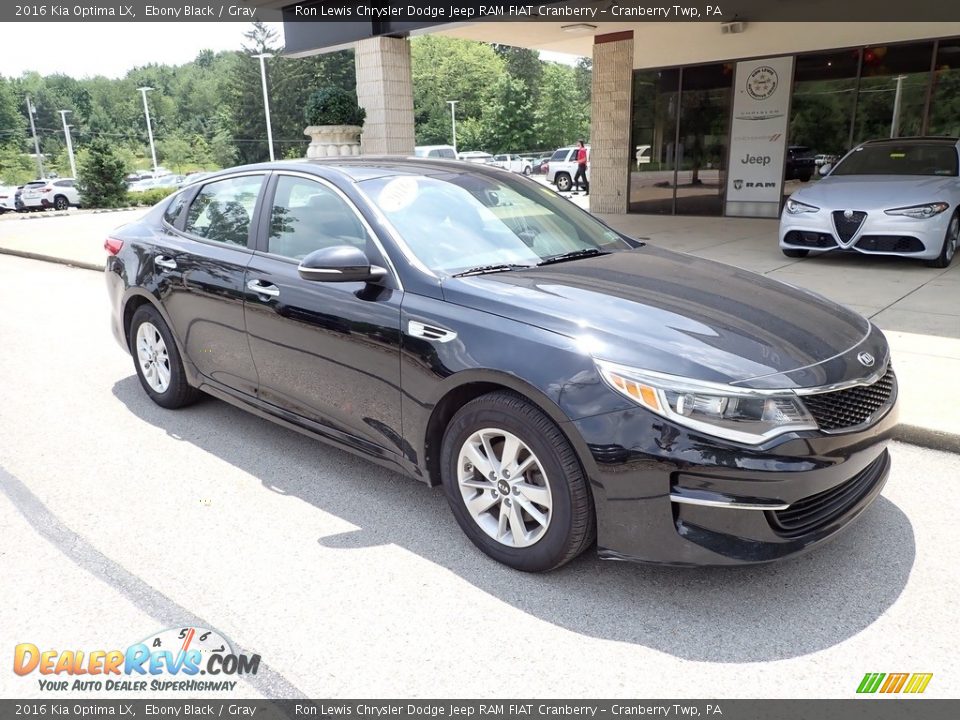 Ebony Black 2016 Kia Optima LX Photo #2