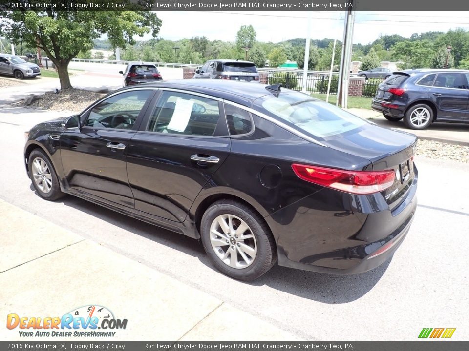 2016 Kia Optima LX Ebony Black / Gray Photo #6