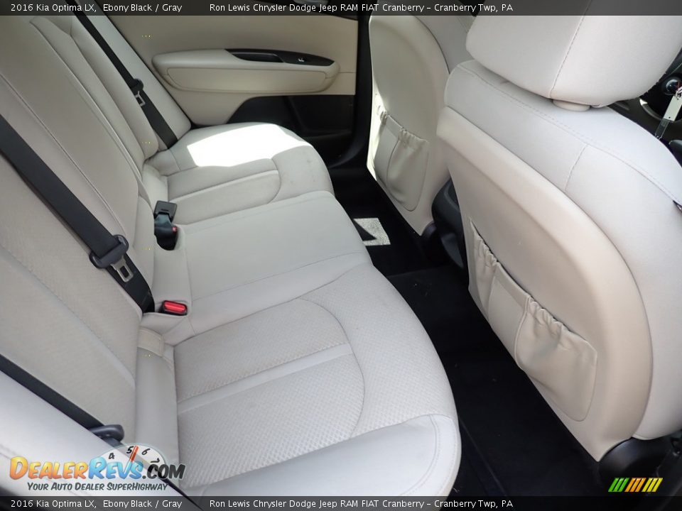 Rear Seat of 2016 Kia Optima LX Photo #10