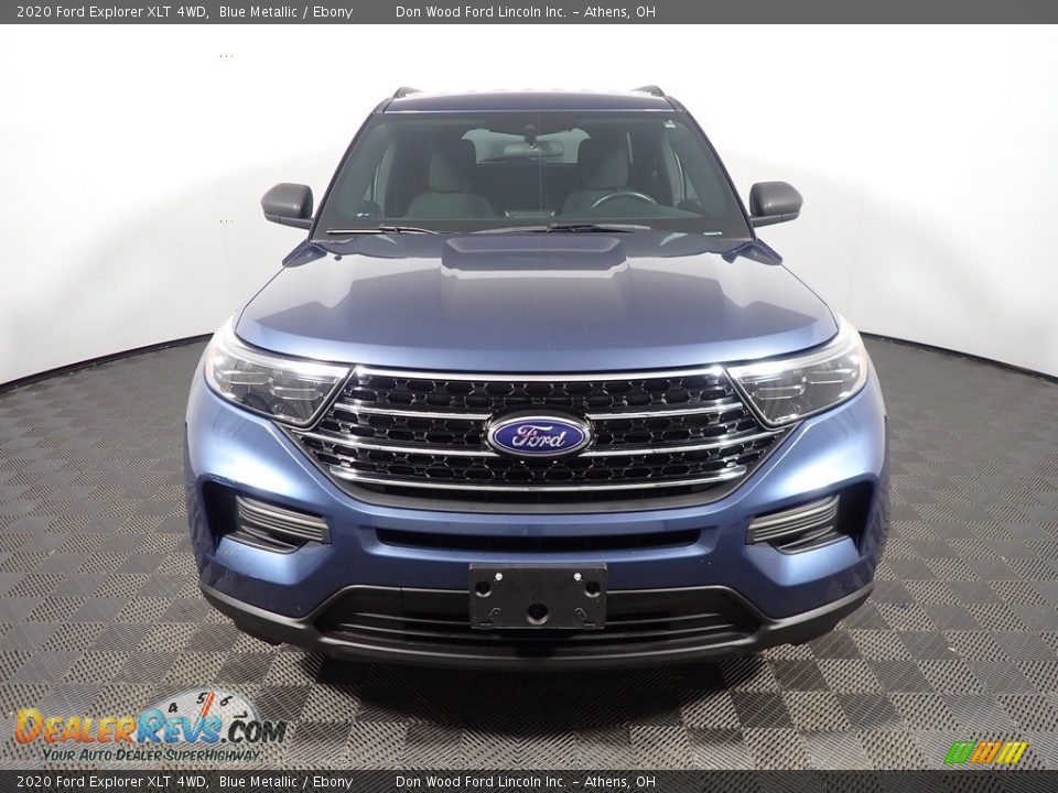 2020 Ford Explorer XLT 4WD Blue Metallic / Ebony Photo #4