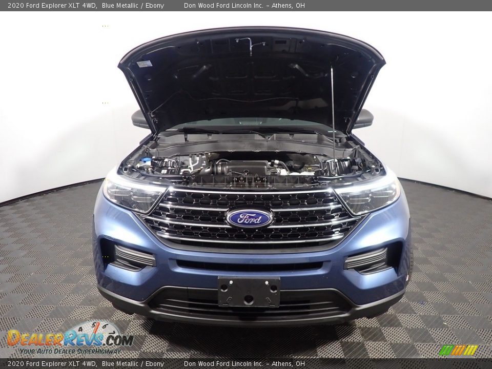 2020 Ford Explorer XLT 4WD Blue Metallic / Ebony Photo #5