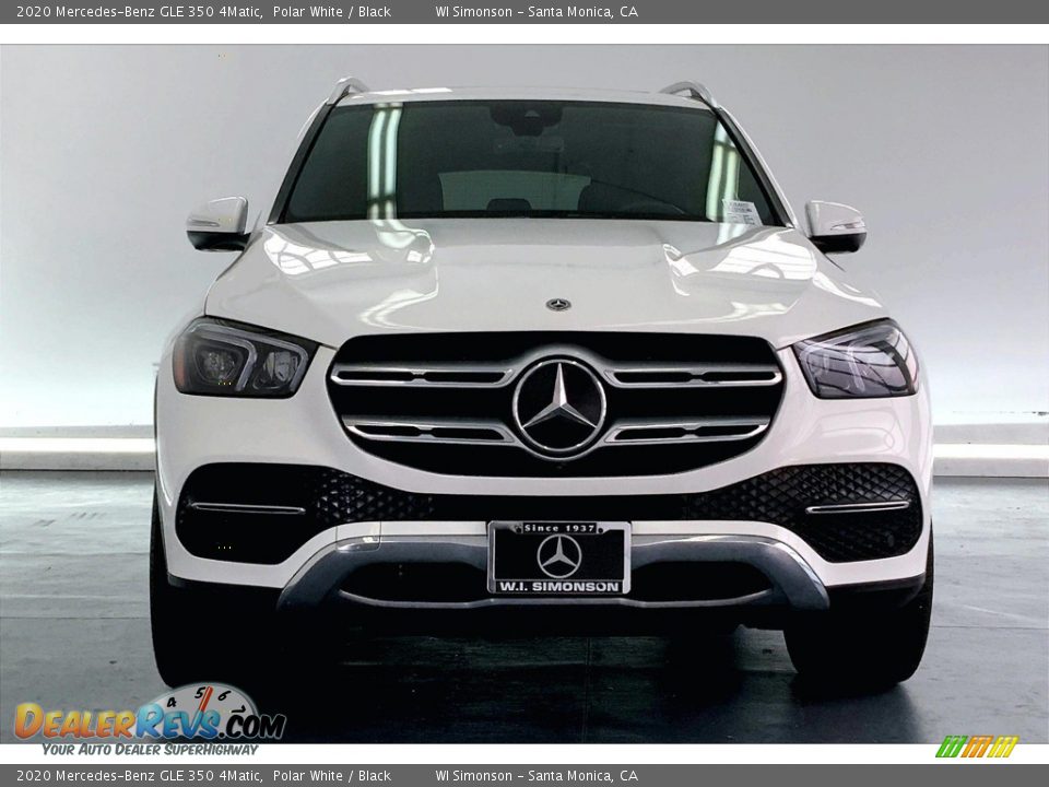 2020 Mercedes-Benz GLE 350 4Matic Polar White / Black Photo #2