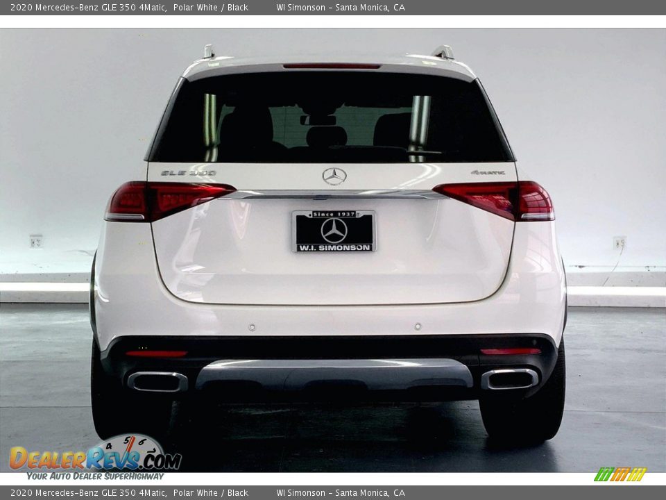 2020 Mercedes-Benz GLE 350 4Matic Polar White / Black Photo #3
