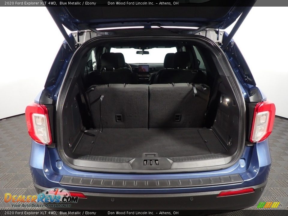 2020 Ford Explorer XLT 4WD Blue Metallic / Ebony Photo #14