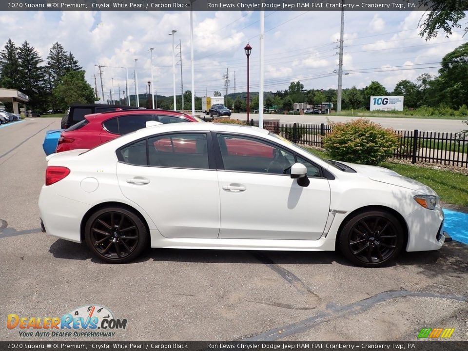 2020 Subaru WRX Premium Crystal White Pearl / Carbon Black Photo #4