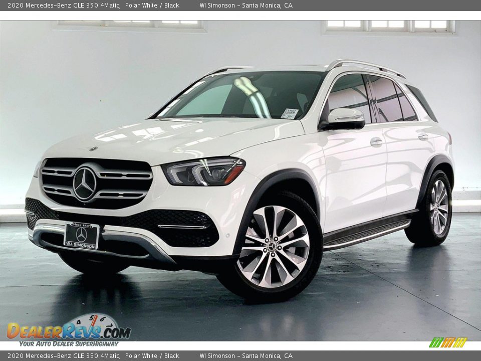 2020 Mercedes-Benz GLE 350 4Matic Polar White / Black Photo #12