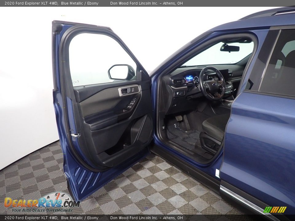 2020 Ford Explorer XLT 4WD Blue Metallic / Ebony Photo #18