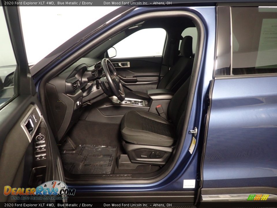 2020 Ford Explorer XLT 4WD Blue Metallic / Ebony Photo #20