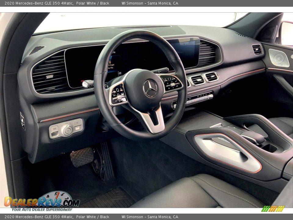 2020 Mercedes-Benz GLE 350 4Matic Polar White / Black Photo #14