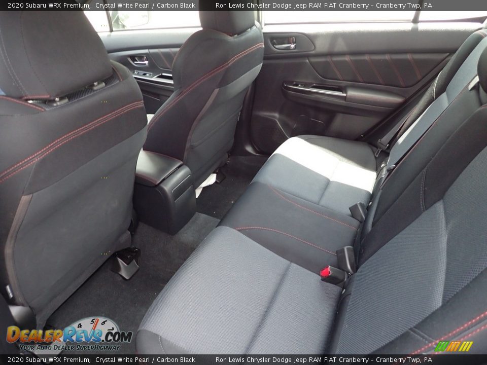 Rear Seat of 2020 Subaru WRX Premium Photo #13