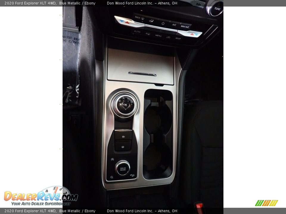 2020 Ford Explorer XLT 4WD Blue Metallic / Ebony Photo #29