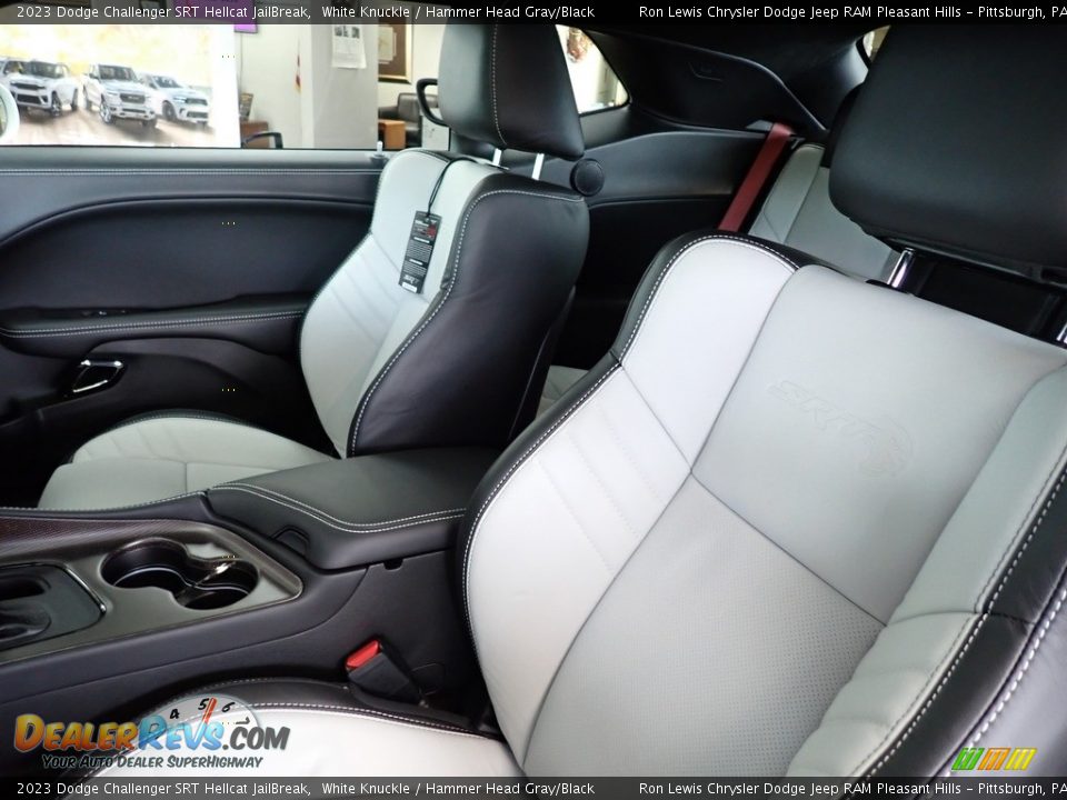 Hammer Head Gray/Black Interior - 2023 Dodge Challenger SRT Hellcat JailBreak Photo #12