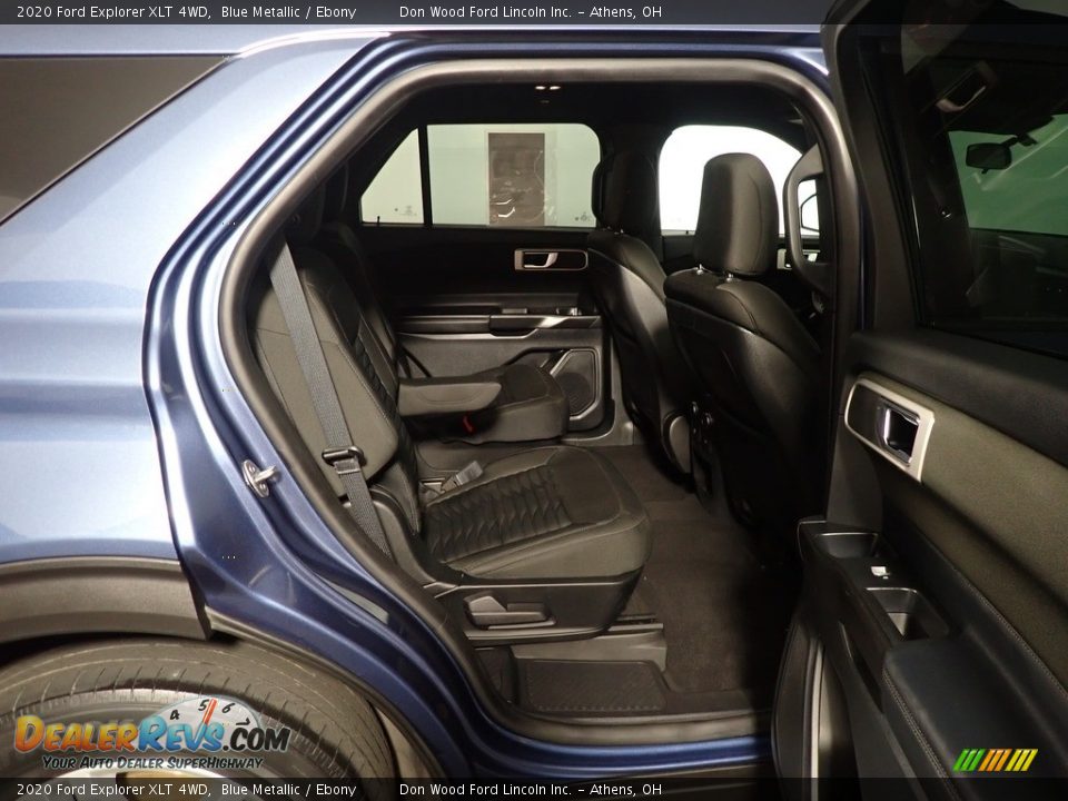 2020 Ford Explorer XLT 4WD Blue Metallic / Ebony Photo #34