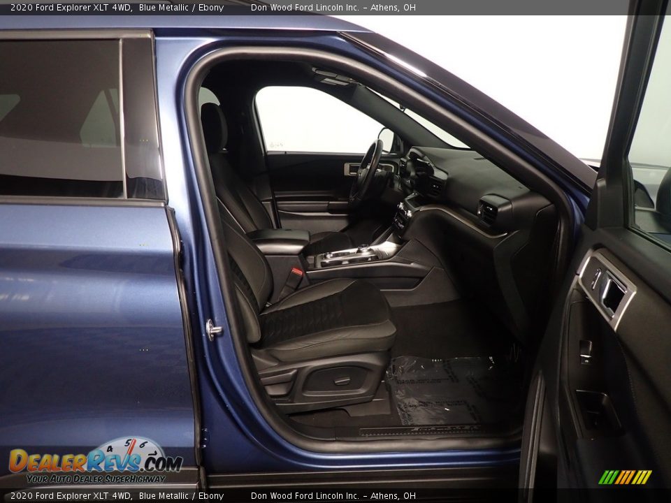 2020 Ford Explorer XLT 4WD Blue Metallic / Ebony Photo #36