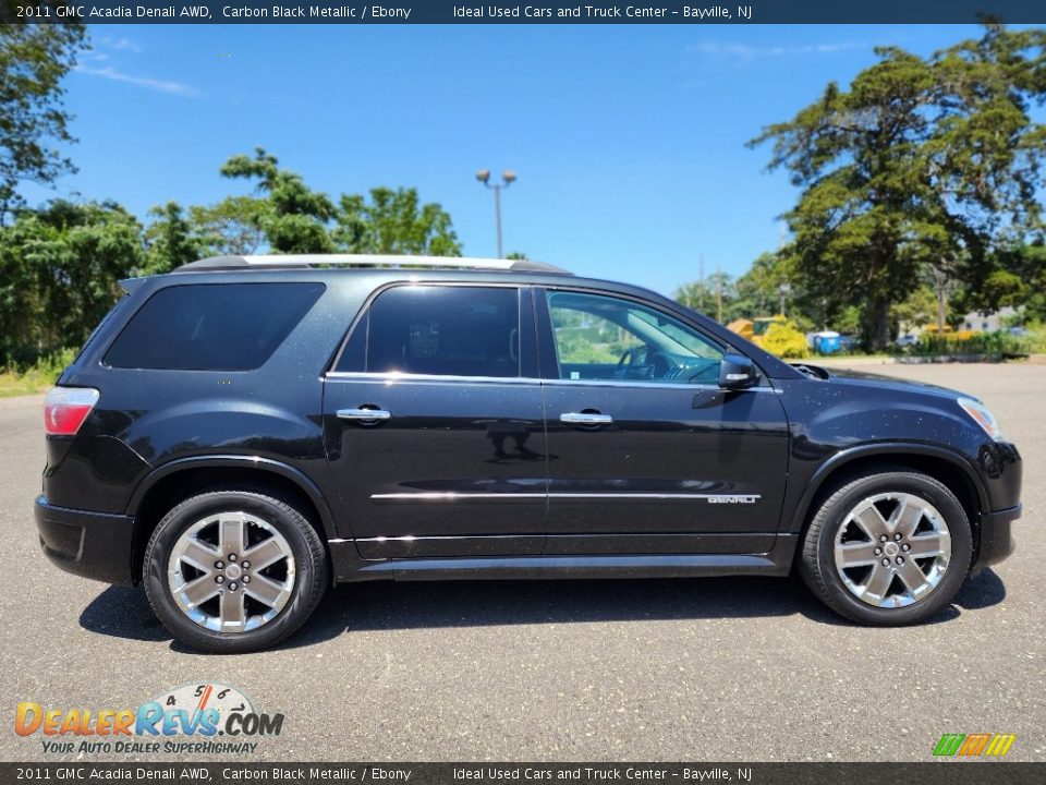 2011 GMC Acadia Denali AWD Carbon Black Metallic / Ebony Photo #9