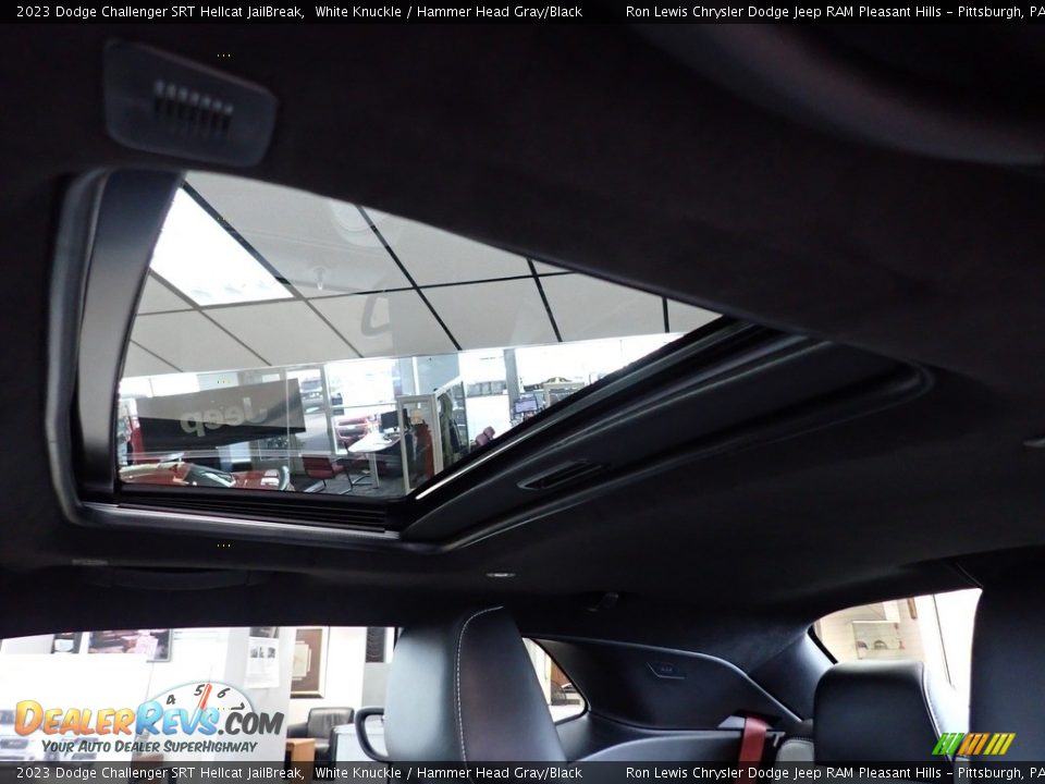 Sunroof of 2023 Dodge Challenger SRT Hellcat JailBreak Photo #18