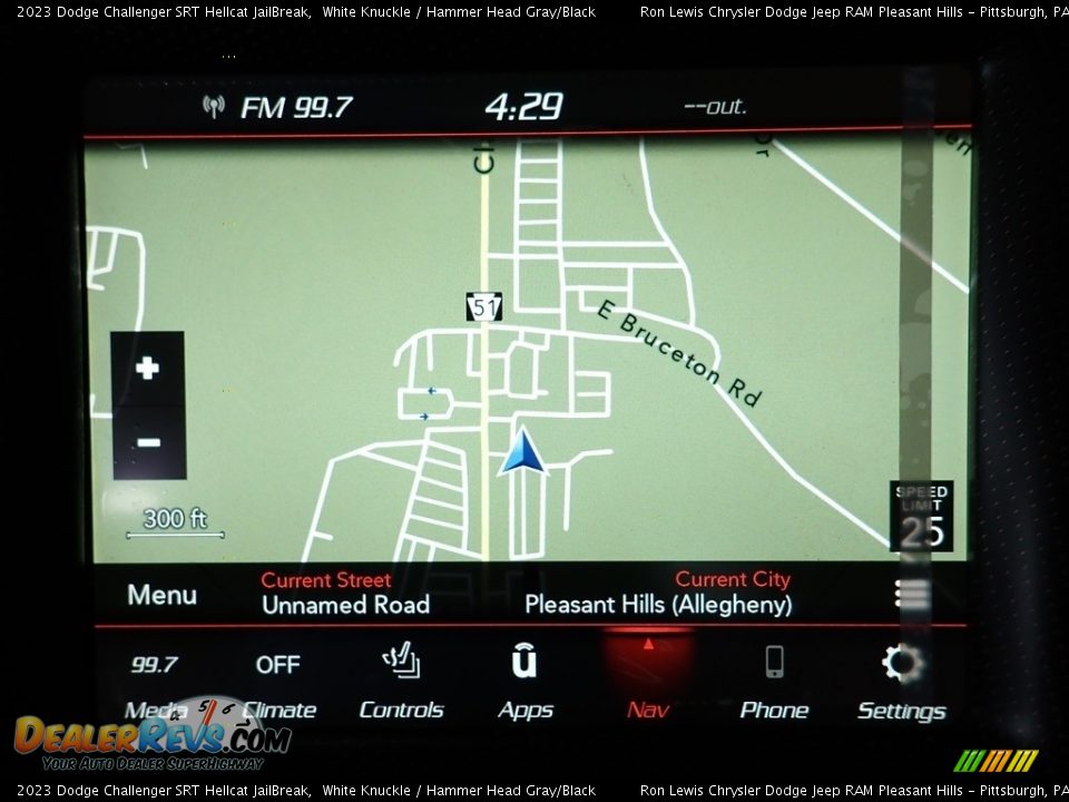 Navigation of 2023 Dodge Challenger SRT Hellcat JailBreak Photo #19