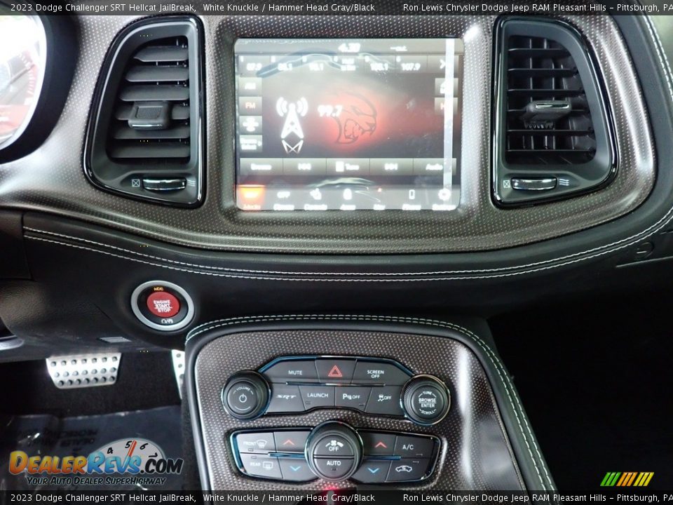 Controls of 2023 Dodge Challenger SRT Hellcat JailBreak Photo #20