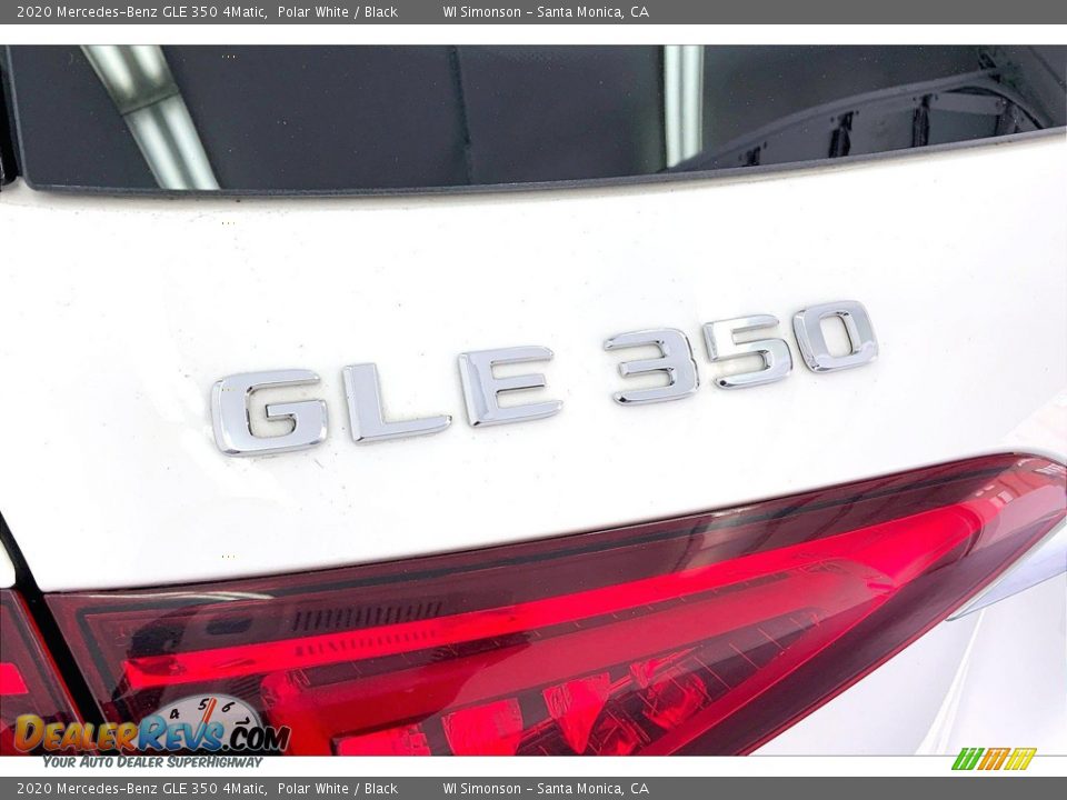 2020 Mercedes-Benz GLE 350 4Matic Polar White / Black Photo #31