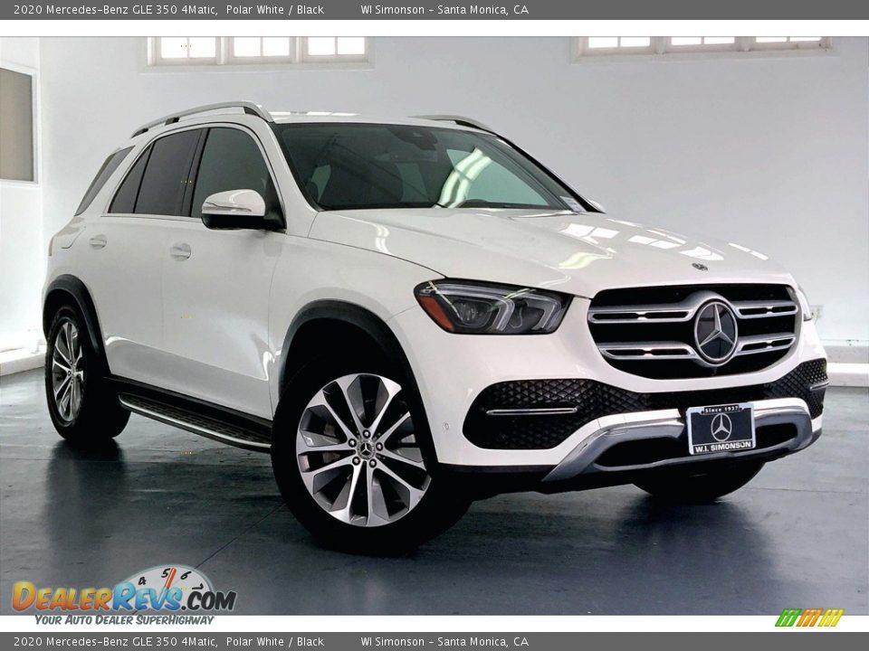 2020 Mercedes-Benz GLE 350 4Matic Polar White / Black Photo #34