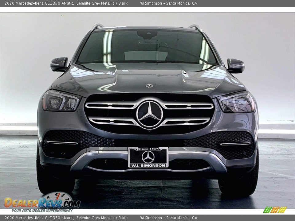 2020 Mercedes-Benz GLE 350 4Matic Selenite Grey Metallic / Black Photo #2